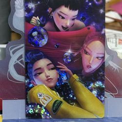 Huntrix Trio McDonald’s Trading Card- Kpop Demon Hunters
