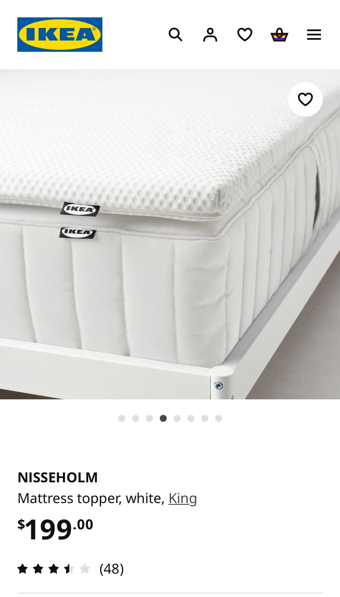 IKEA Mattress Topper