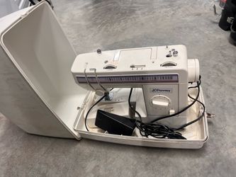 vintage JCPenney sewing machine