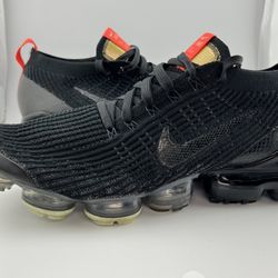 Nike Air VaporMax 3 Mens 12 Black Sneaker Shoes Athletic Outdoors AJ6900-023