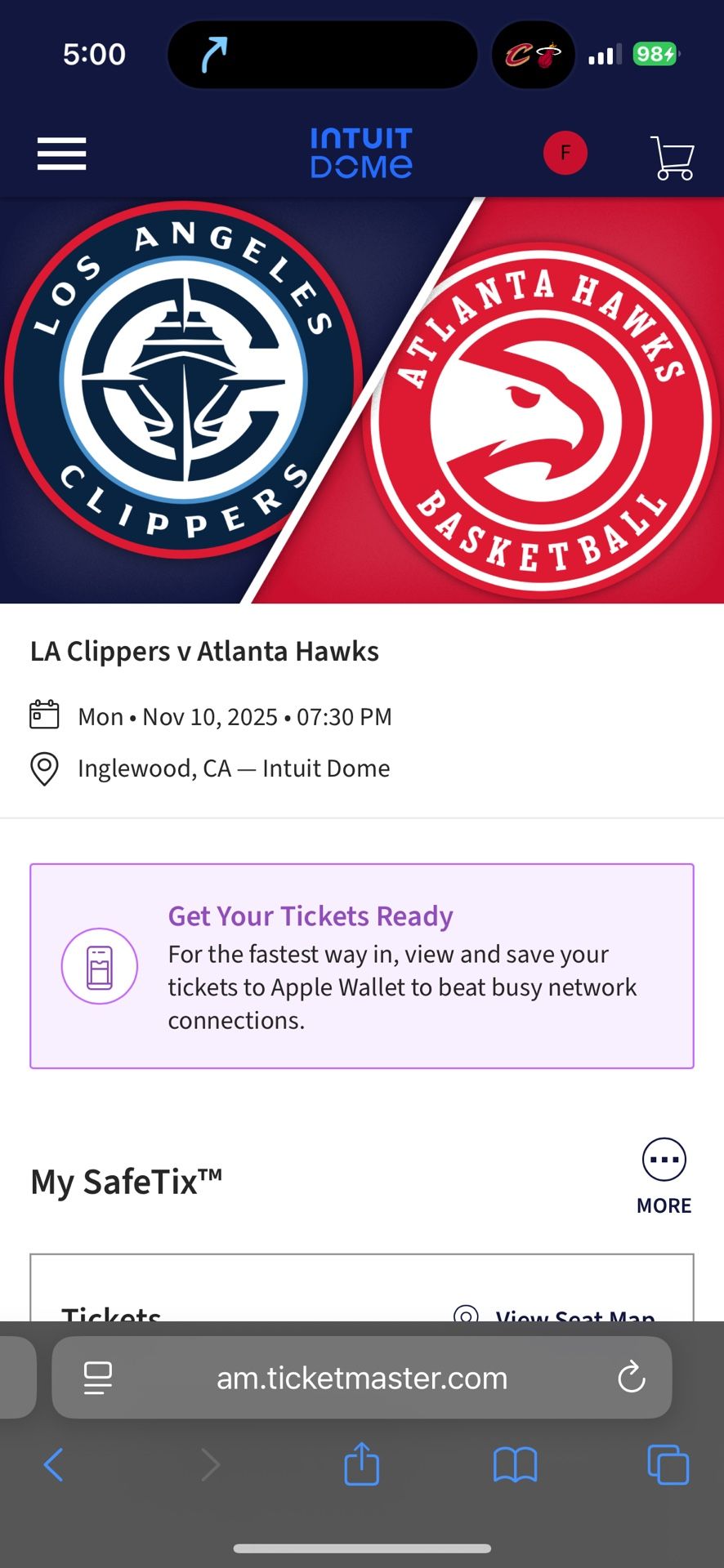 LA Clippers vs Atlanta Hawks