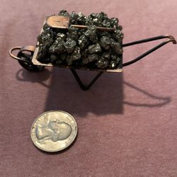 Pyrite Wheelbarrow 