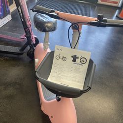 Pink Scooter W Seat