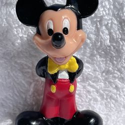 Disney 2-3” Plastic Figurines Mickey, Minnie, Donald & Goofy