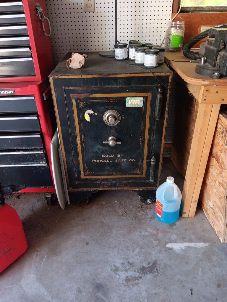 Antique Purcell Safe Yes It Works