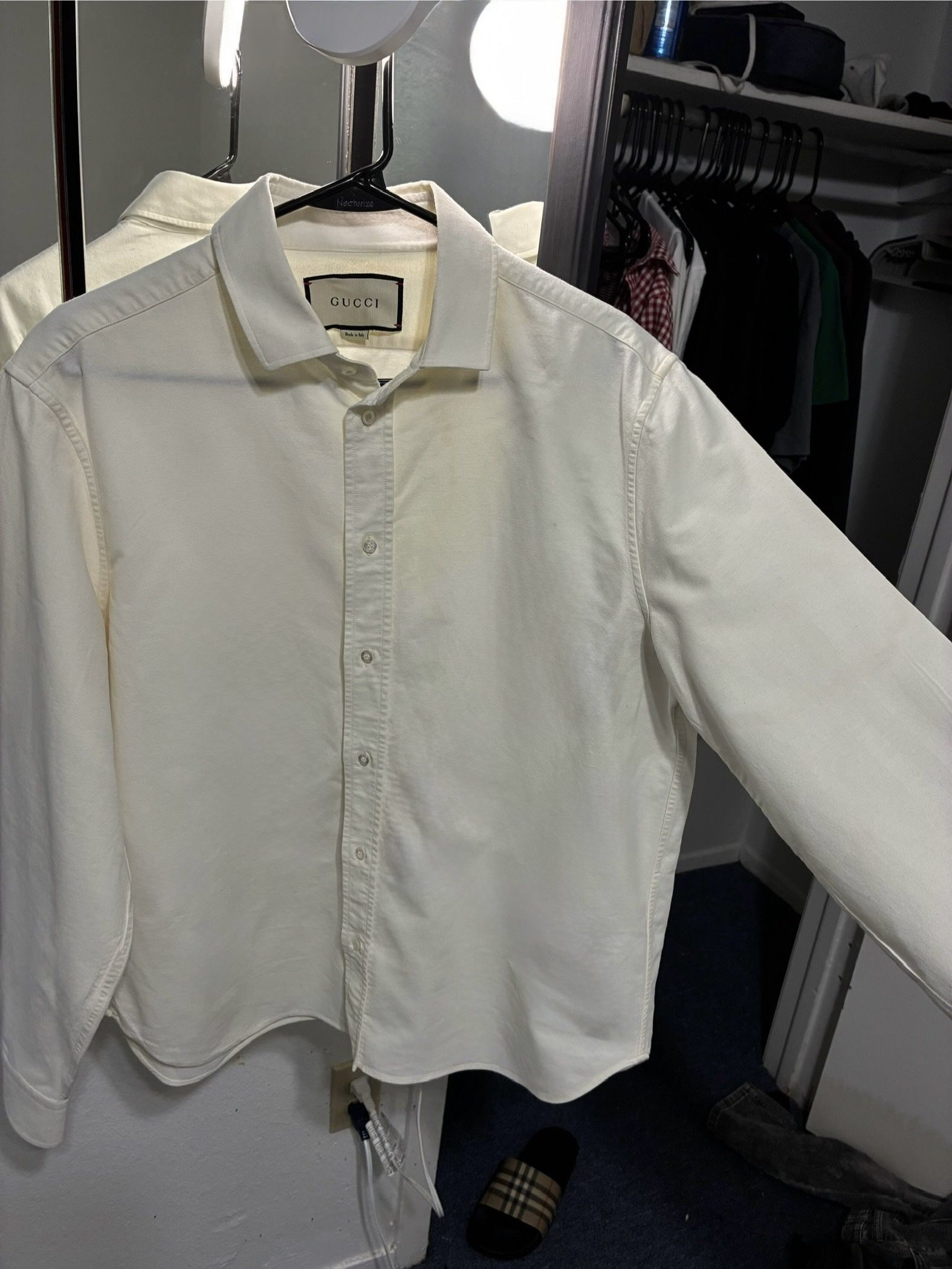 Authentic Gucci Button-Up Shirt Men’s