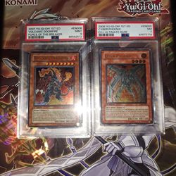 Yugioh Graded Slabs