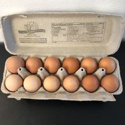 Organic One Dozen Chicken Eggs