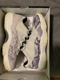Snakeskin 11s size 10.5