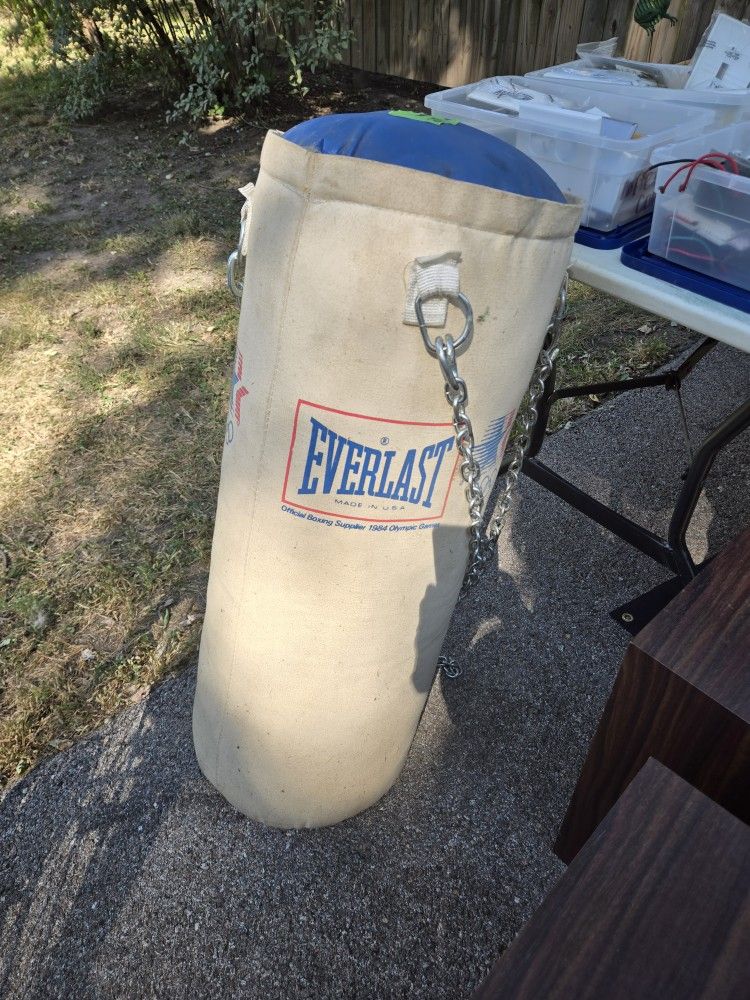 Everlast Canvas Punching Bag
