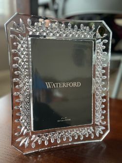 Waterford Crystal 5x7 Picture Frame w/ Original Box – New & Beautiful Condition