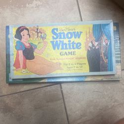 1980 Snow White Board Game 