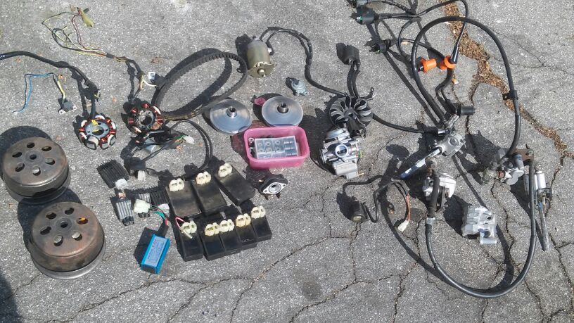 Chinese scooter parts $25 & up
