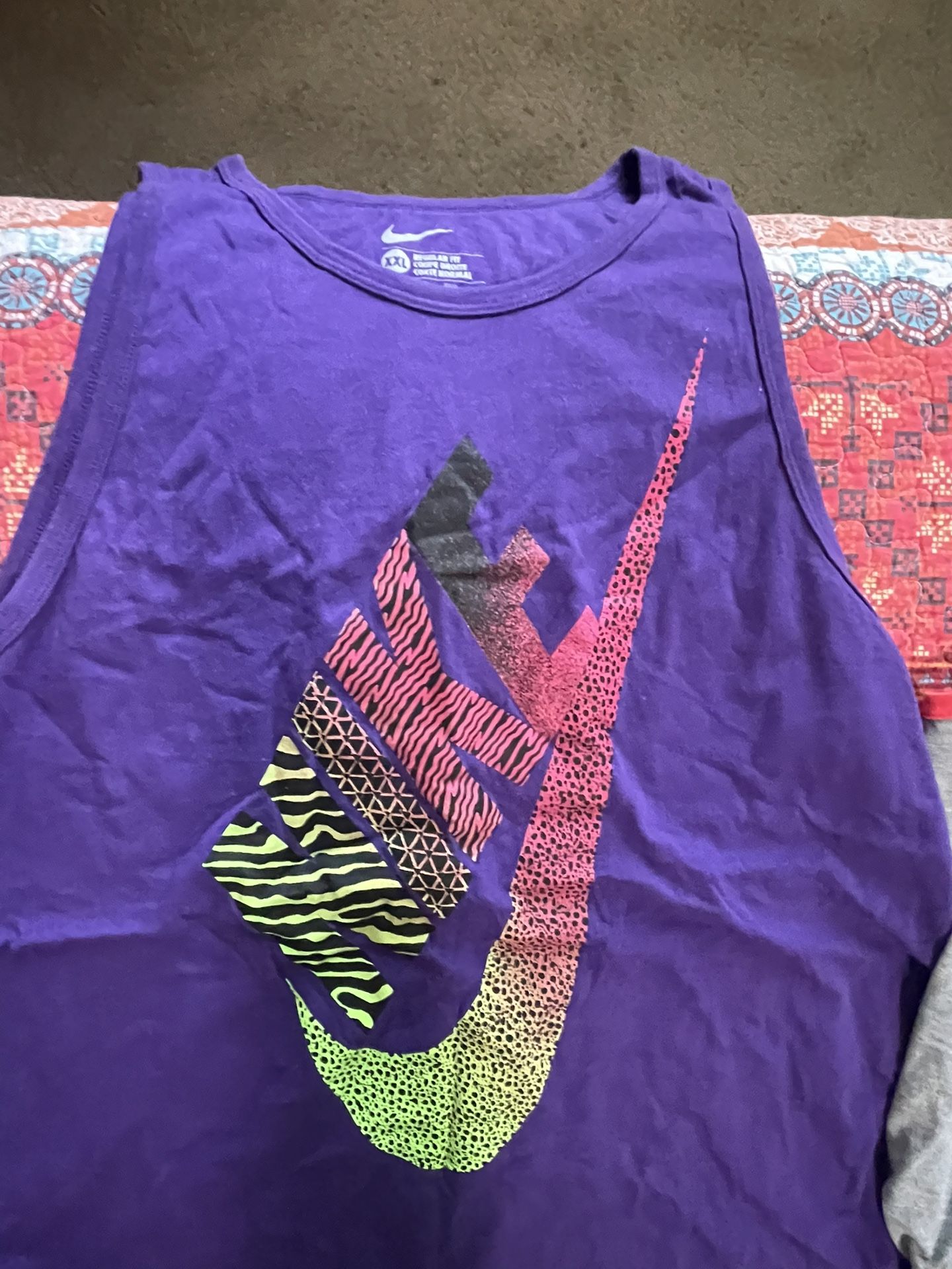 Tank Tops $20 for all 5 (pictures posted) 2XL of of Nike , Adidas , Ecko Unlmtd. , Nor Cal