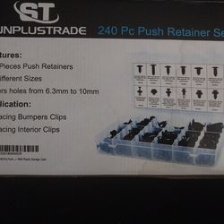 Auto - 240 Pc Push Retainer Set