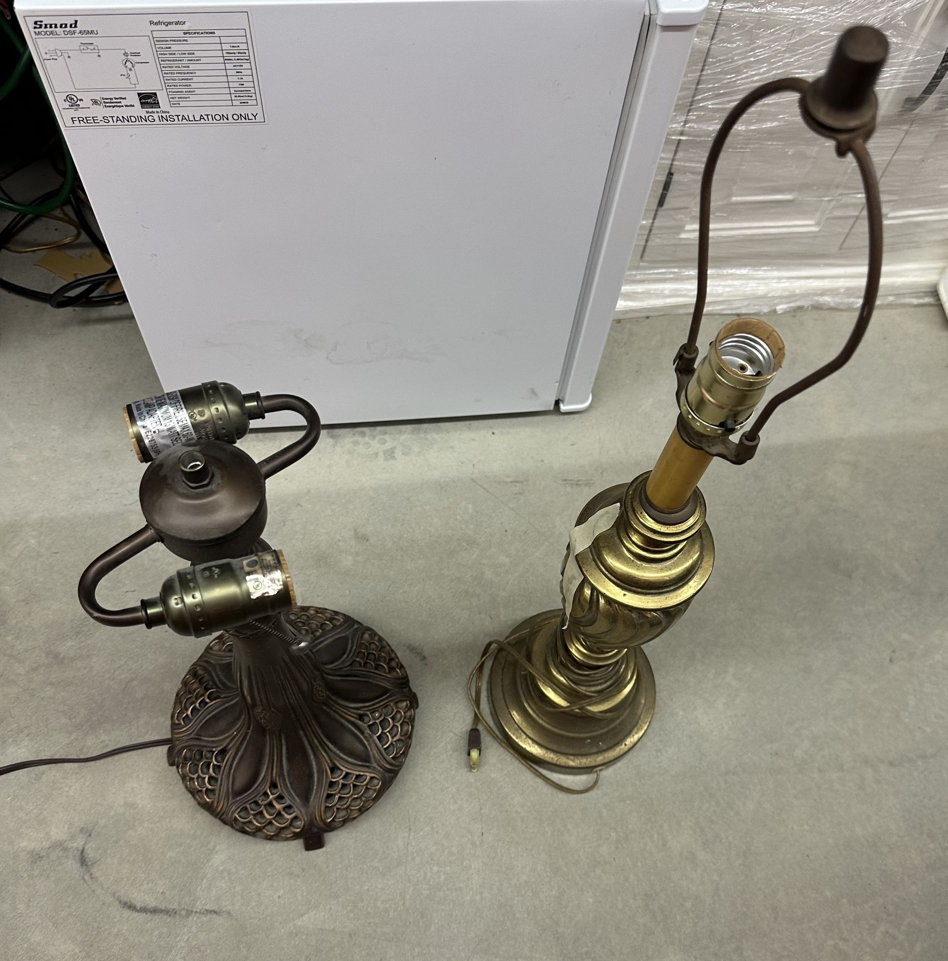 Vintage Lamp Bases