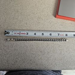 Silver Mens Bracelet 