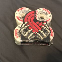 Powell Peralta G-Bones Skateboard Wheels Old School Re-Issue White 64mm 97A