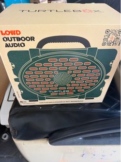 Brand new Turtlebox speaker