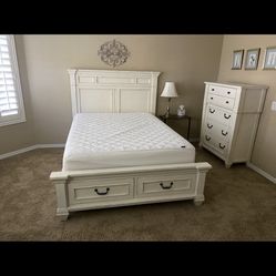 Bed Frame And Dresser