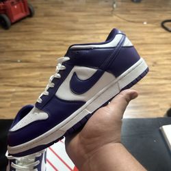 NIKE DUNK LOW CHAMPIONSHIP COURT PURPLE 