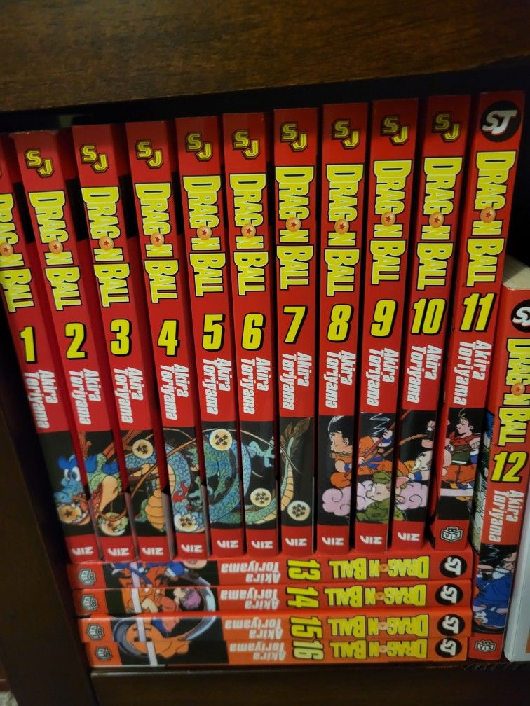 Full DB Manga. All 16 Volumes.