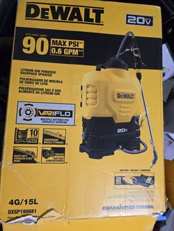 LITHIUM-ION Powered Back Pack Sprayer