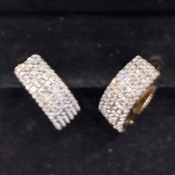 10k Diamond earrings from Kay’s