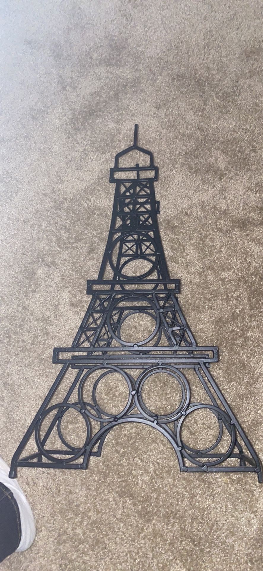 Rare Vintage Eiffel Tower Wine Holder 