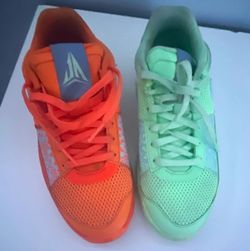 Nike JA Mismatched Teens US 6.5 Basketball Low Top Lace-Up Mesh Sneakers