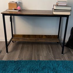 Free: 43 Inches WoodenDesk For Work & Games
