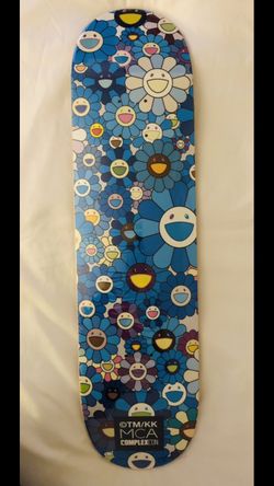 Takashi Murakami 2017 ComplexCon MCA Blue multi flower Deck  