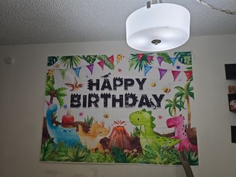 Happy birthday dinosaur