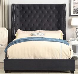 Brand New Black Eastern King Bed Frame