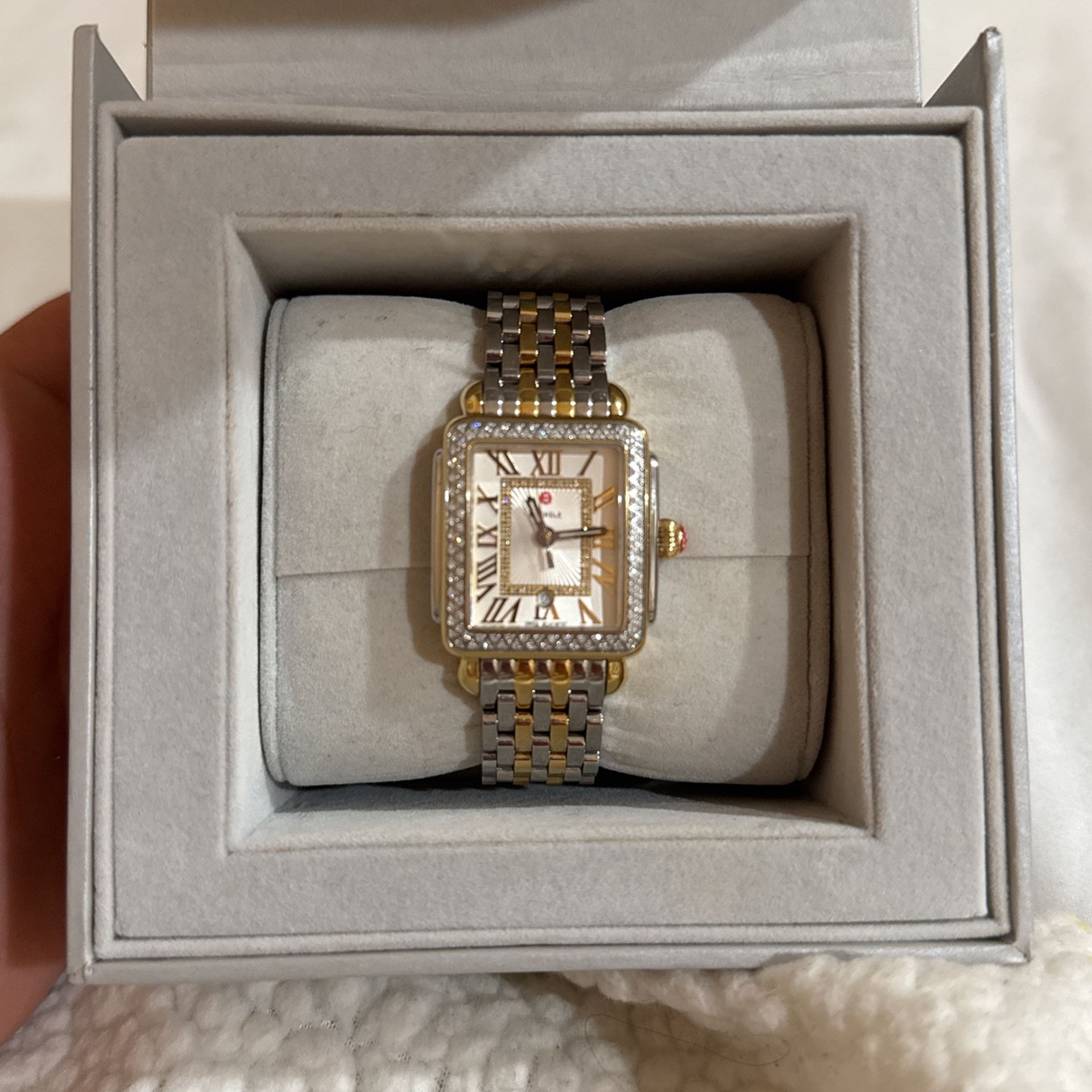 Michele Women’s Watch With Diamonds
