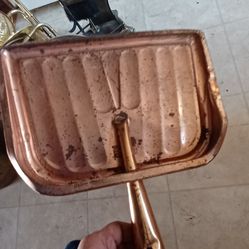 Copper Dust Pan
