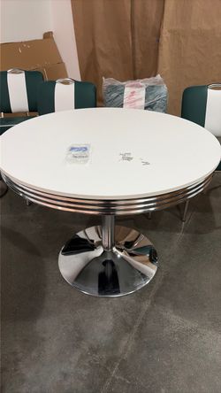 Raleigh Retro Dining Set 5 pc set (green)