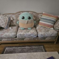 3 Piece matching Lane couch, coffee table and side table