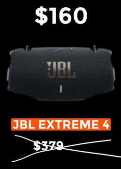 JBL EXTREME NEW OUT THE BOX AMAZONF PORTABLE SPEAKER AMAZING SUB AND BASS