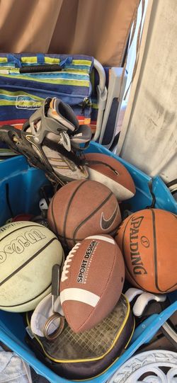 Basketball Amd Footballs