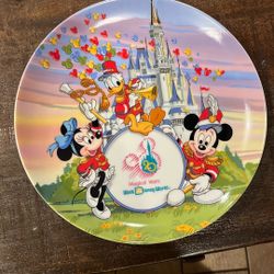Disneys Anniversary 20 Magical Years Plate