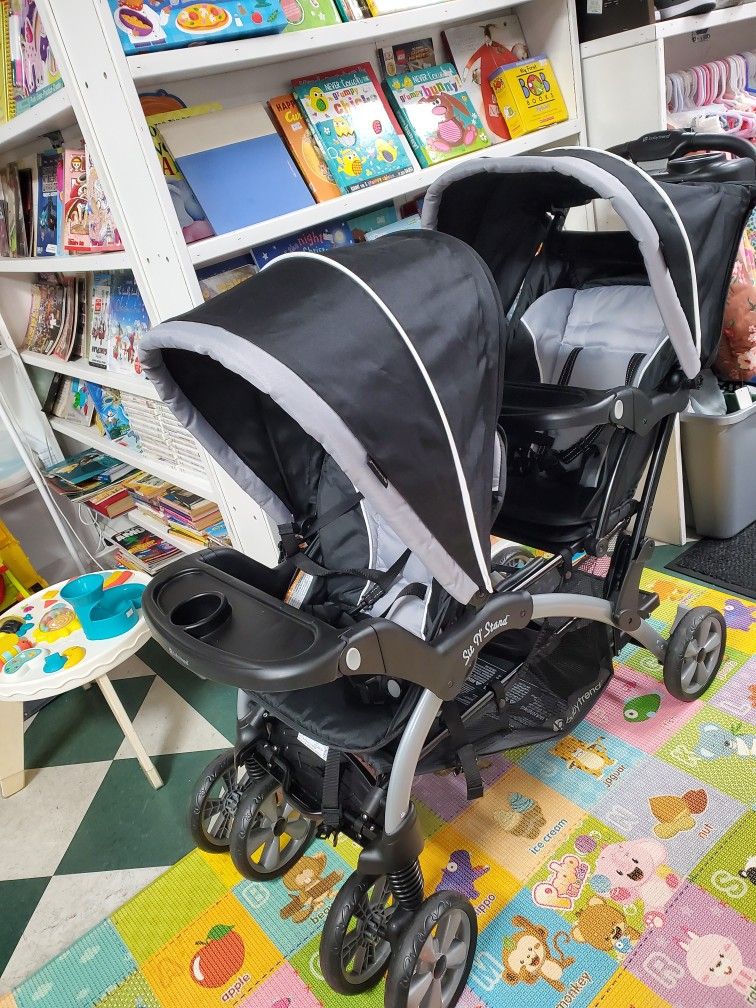 New Sit N Stand Double Stroller