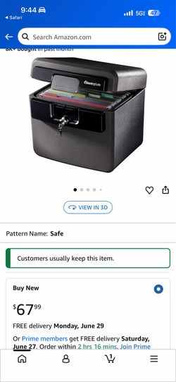 Sentry safe 4100