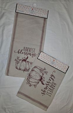 Harvest Blessings Table Runner & 4pc Placemats Combo