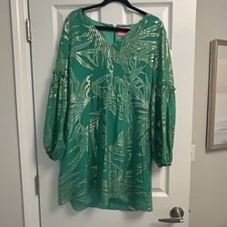 Lilly Pulitzer Cleme Silk Dress Sz 8