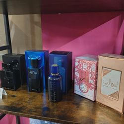 Cross Body Purse And Lataffa Perfumes