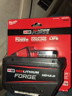 Milwaukee m18 battery HD12.0