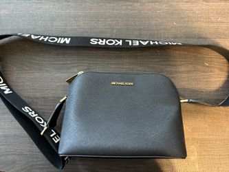 Michael Kors Leather Crossbody Bag 