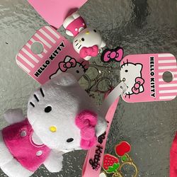 Hello kitty keychain bundle
