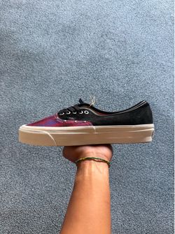 Vans Premium Authentic 44 Prep Plaid Pack Chili Pepper Red